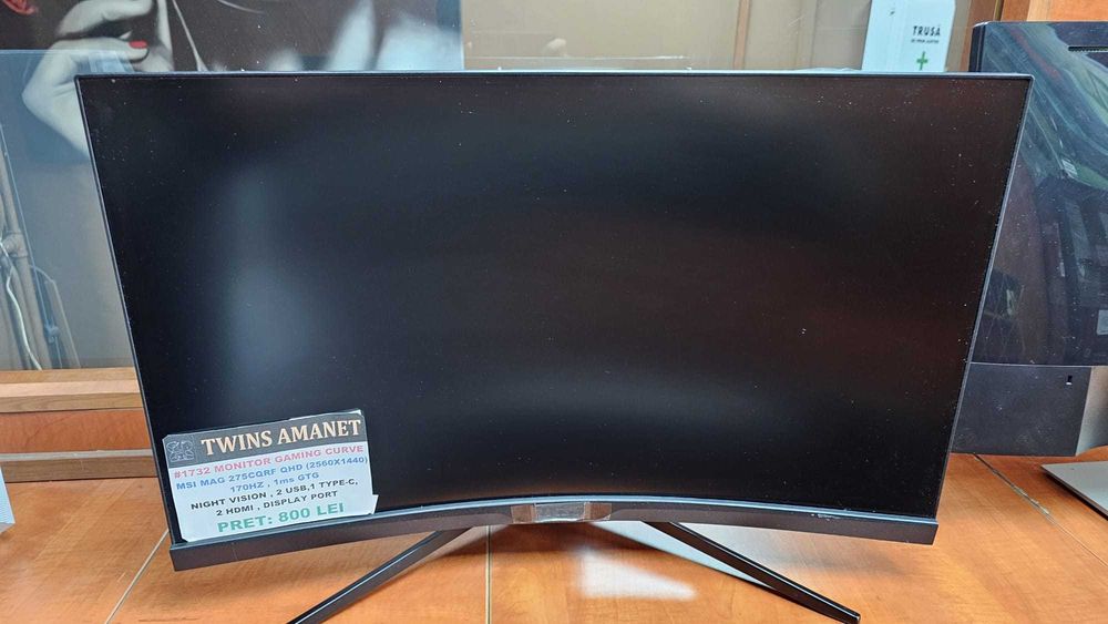 Monitor Gaming Curve MSI MAG 275CQRF