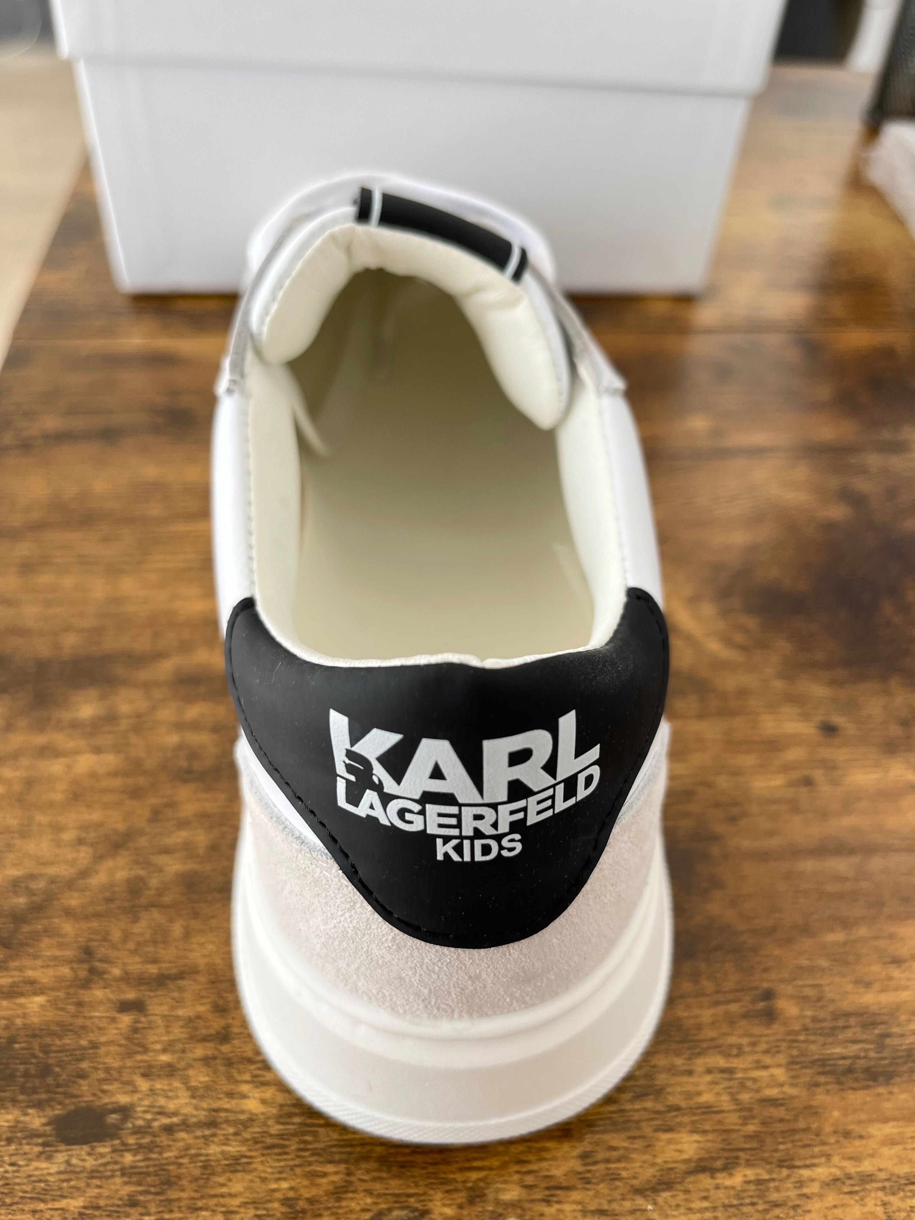 Кожени кецове Karl Lagerfeld