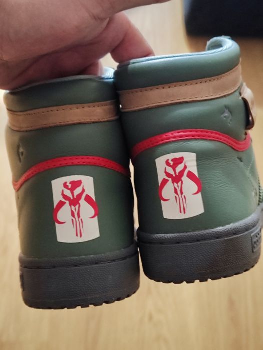 Обувки кецове Adidas Top Ten Hi Star Wars Boba Fett