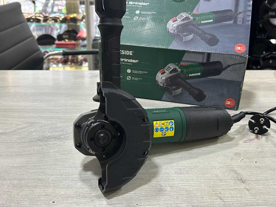 Ъглошлайф PARKSIDE PWS 115 C3, 750 W, Ø 115 мм, 1200 об./мин