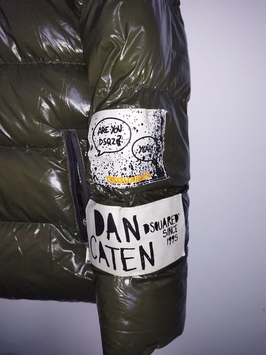 Geaca de iarna Dsquared2 verde
