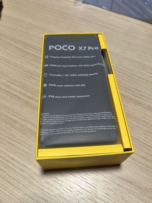 Poco X 7 Pro. НОВ!!! без гаранция