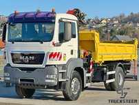 MAN TGS 18.320 Plata OP : MAN TGS 18.320 E5 8x4 Palfinger PK12002 09/2011