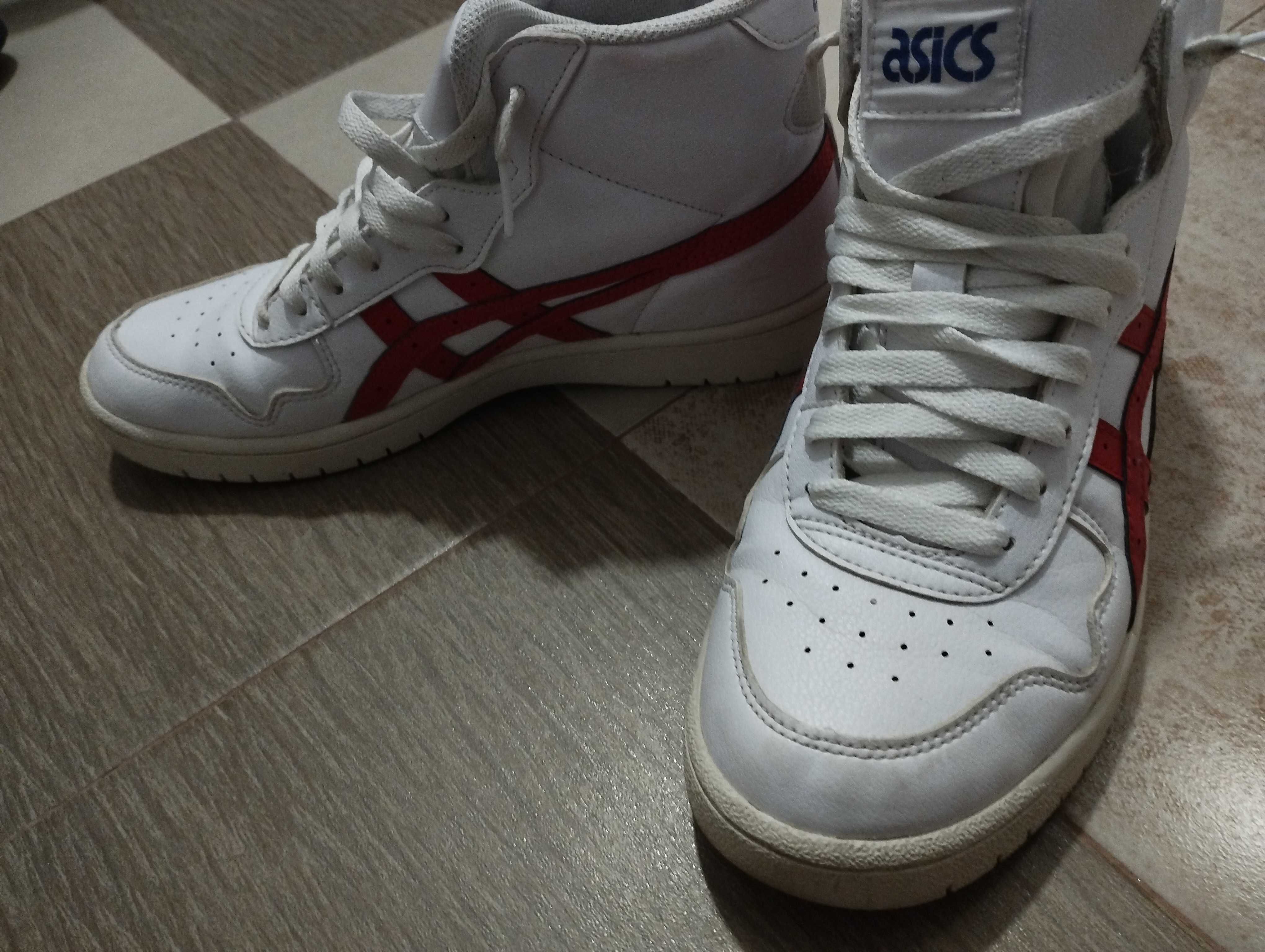 Asics високи кецове кожа