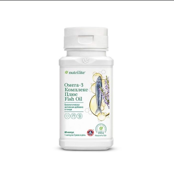 Nutrilite™ Омега-3 Комплекс Плюс
Это инновационная формула для активно