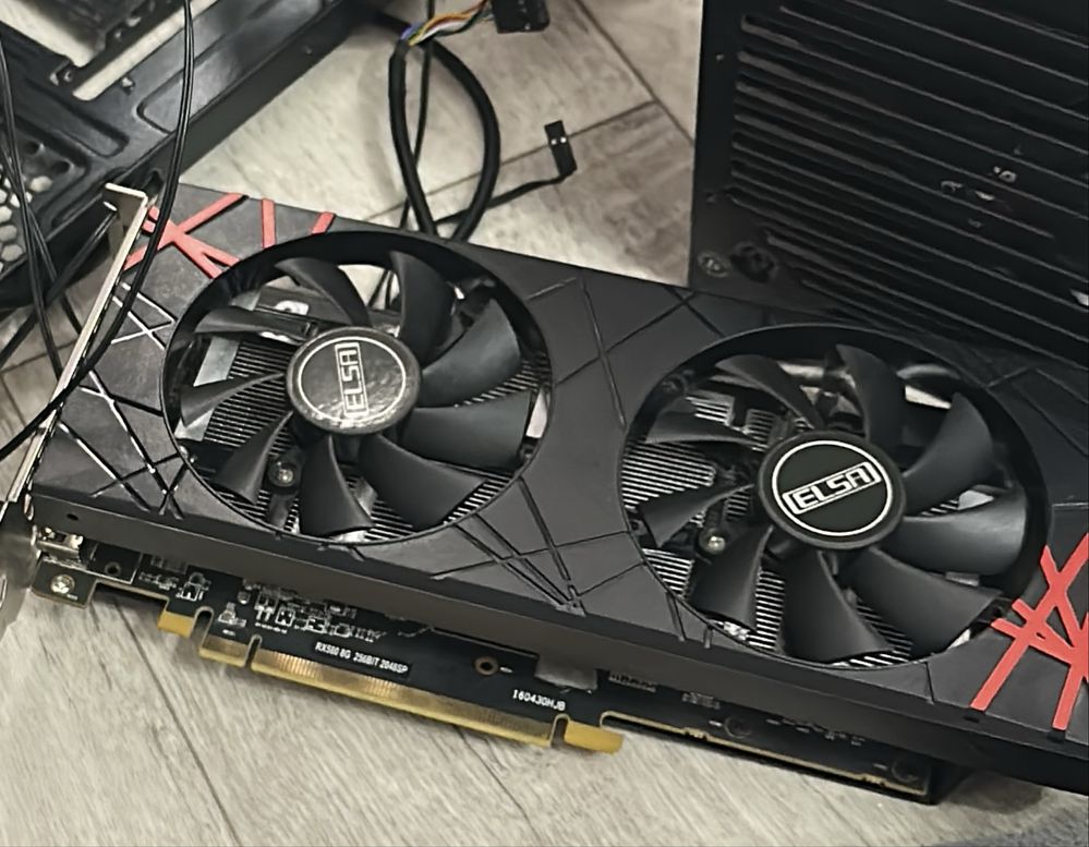 Продам видеокарту rx580 8gb