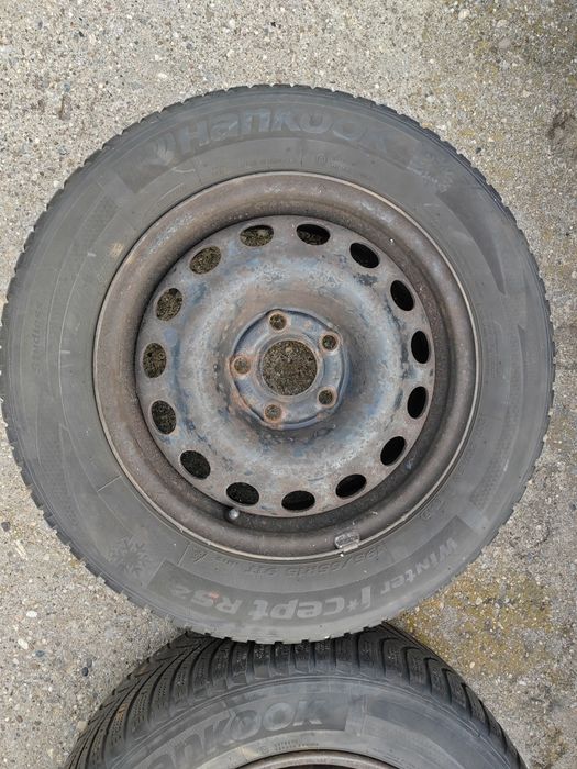 Roti iarna 195/65 R15 hankook jante tabla