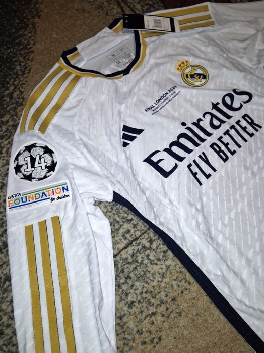 Фланелка Real Madrid Carvajal #2, Final London 2024, размер М