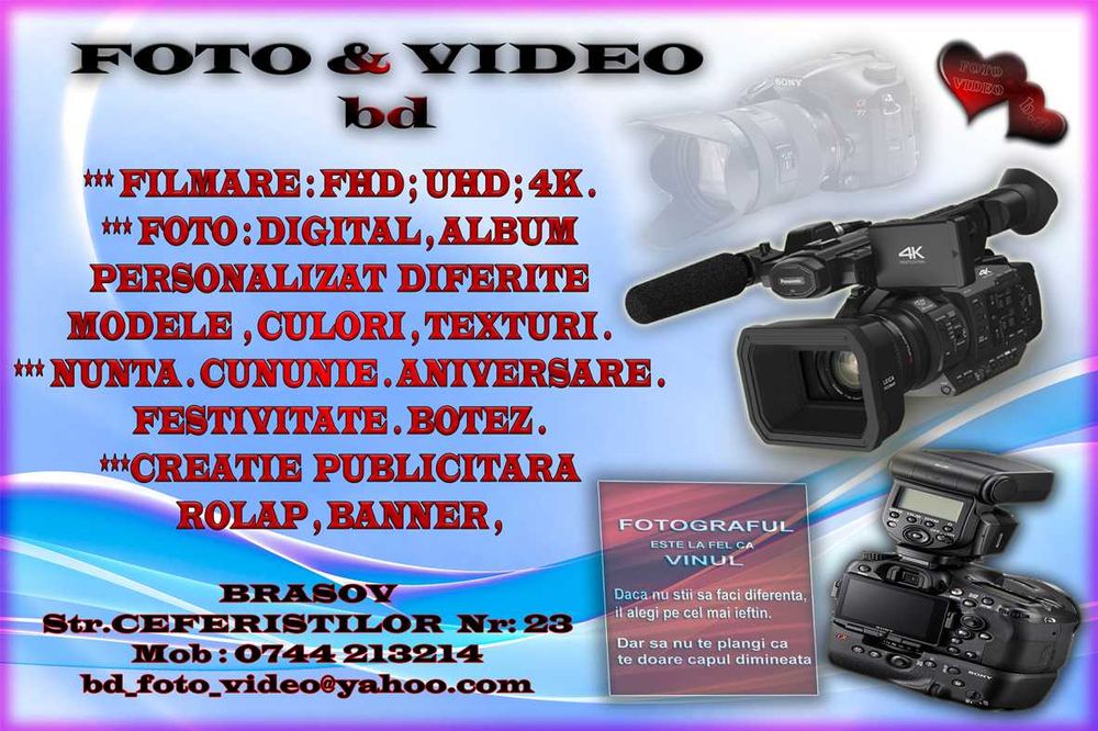 Foto & video bd Evenimente