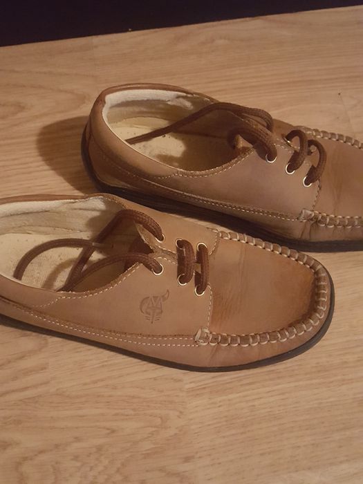 Pantofi baieti piele