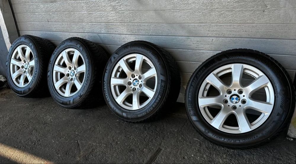 roti jante anvelope cauciucuri de iarnă bmw F01 seria 730d seria 5 Gt F07  R17 245 55 kumho dot 2019 X3 F25