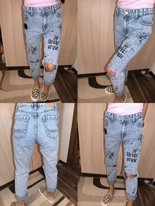 Дамски дънки ХС размер нови Bershka,MET,Zara, Stradivarius