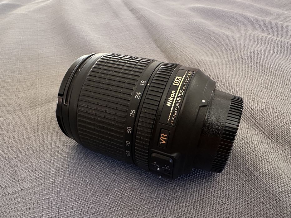 Фотообектив леща AF-S NIKKOR 18-105 mm 3,5-5,6 G