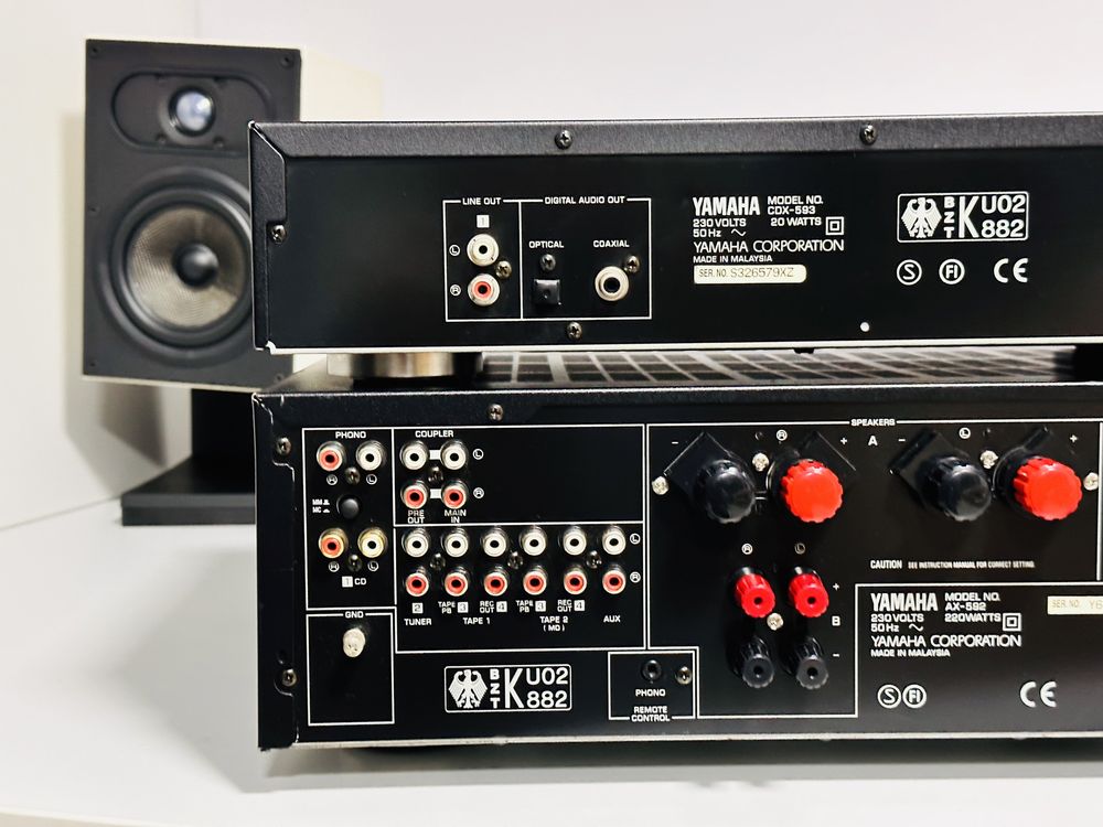 Amplificator YAMAHA AX-592, 100W/canal,subsonic,loudness