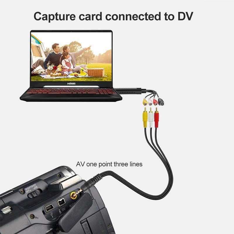 Аудио/Видео адаптор за компютри и лаптопи / PC USB кепчър