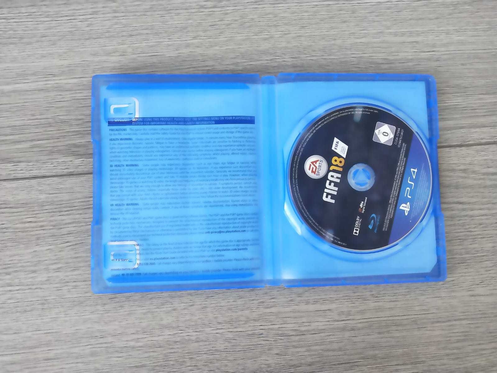 Продам диск с игрой FIFA18 для PS4..