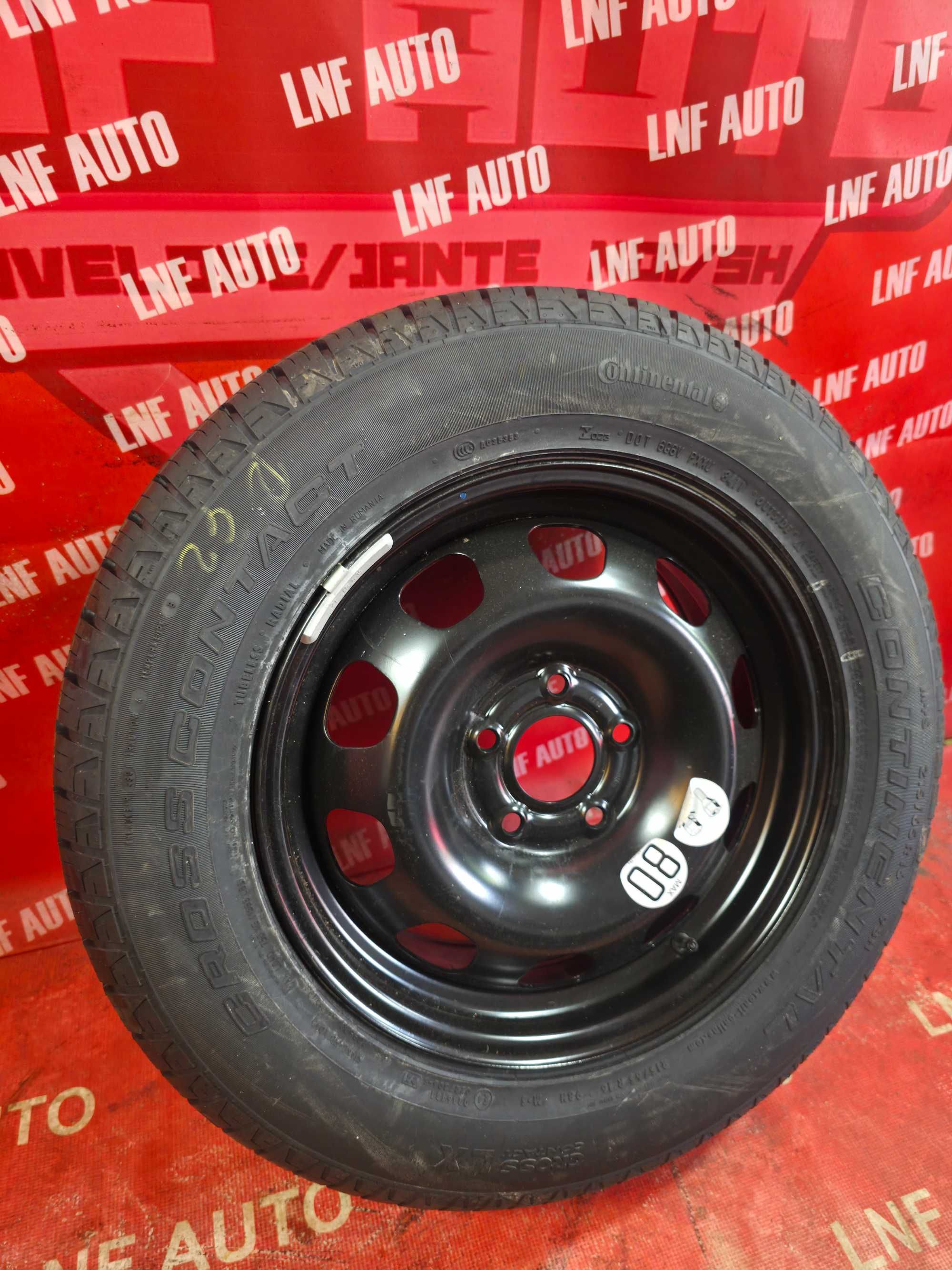 Roata Rezerva 5x114.3 16'' 215/65/16  Dacia Duster Nissan Renault NOUA