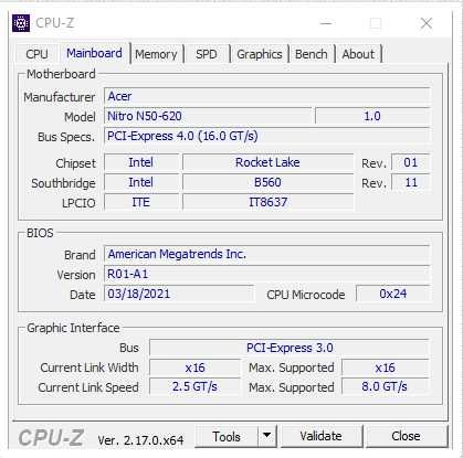 Gaming Computer Acer Nitro N50-620