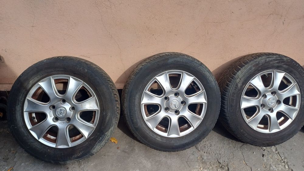 Jante magneziu pe 15 cu cauciucuri Iarna
