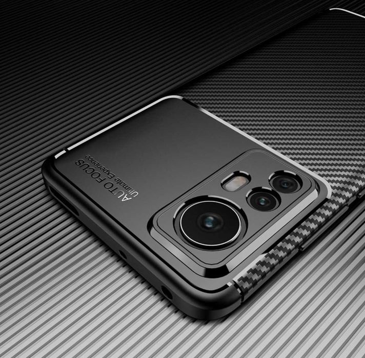 Husa Premium antisoc model Carbon pentru Xiaomi 12 5G / Xiaomi 12X