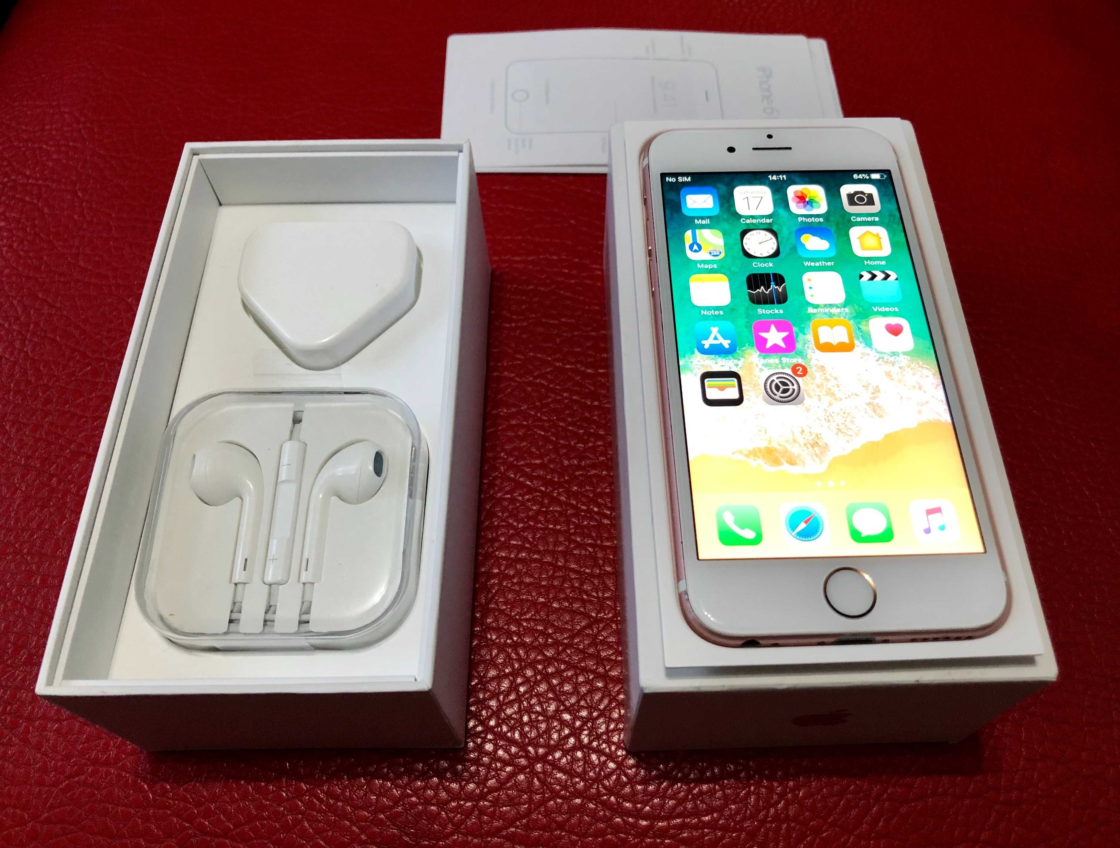 Apple iPhone 6s 16/32 GOLD ROSE Фабрично отключен Голд и розе голд