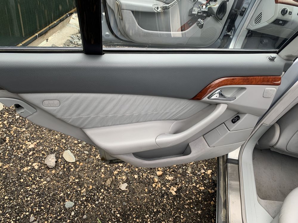 Scaune Interior piele gri Mercedes w220 S class