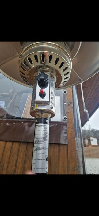 Incalzitor pe gaz tip ciuperca