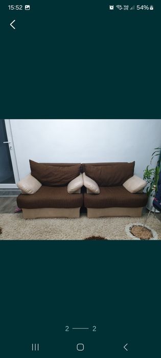 Set canarea și 2 fotolii