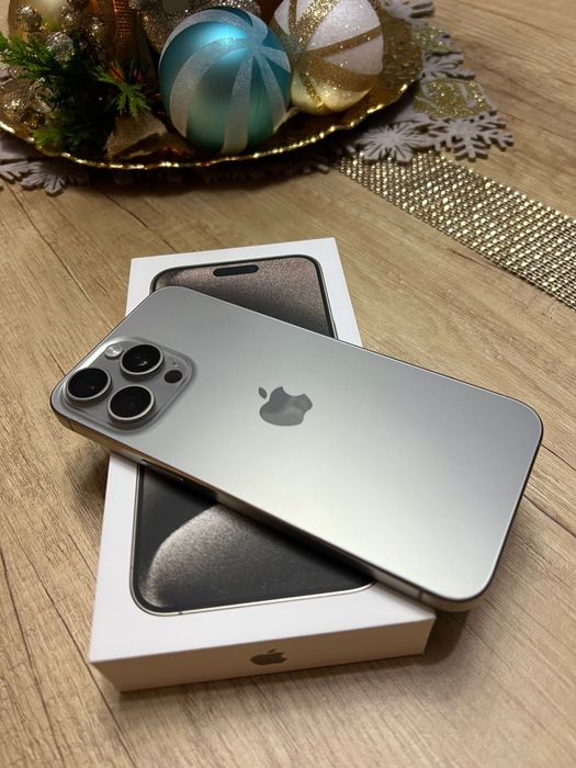 Iphone 15 pro max 512GB Natural  Titanium