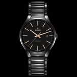 Rado True Round Automatic High Tech Ceramic Watch Ceas RRP 2000 Euro