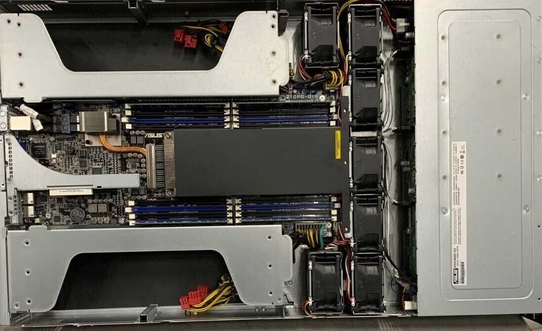 4x GPU сървър за рендериране, видео стрийминг, HPC/AI/ML/DL - 10x PCIe