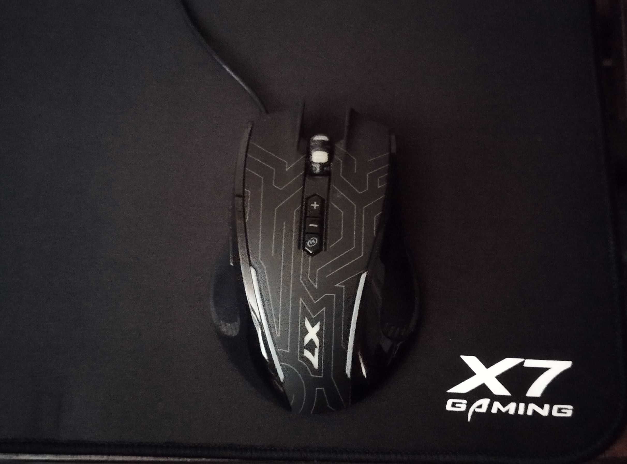 Гейминг мишка Oscar Neon Gaming Mouse X87 a4tech X7 a4TECH offic