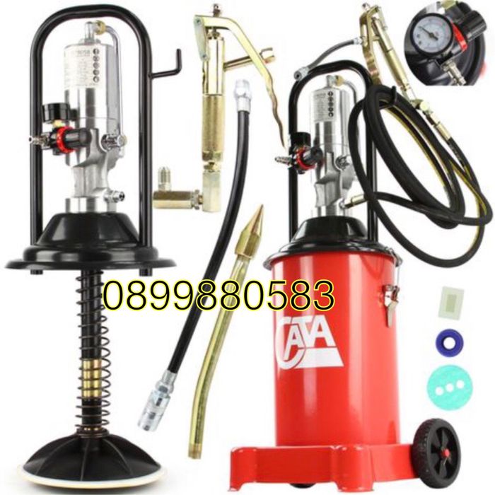 Пнерматична система за гресиране 12л Cata