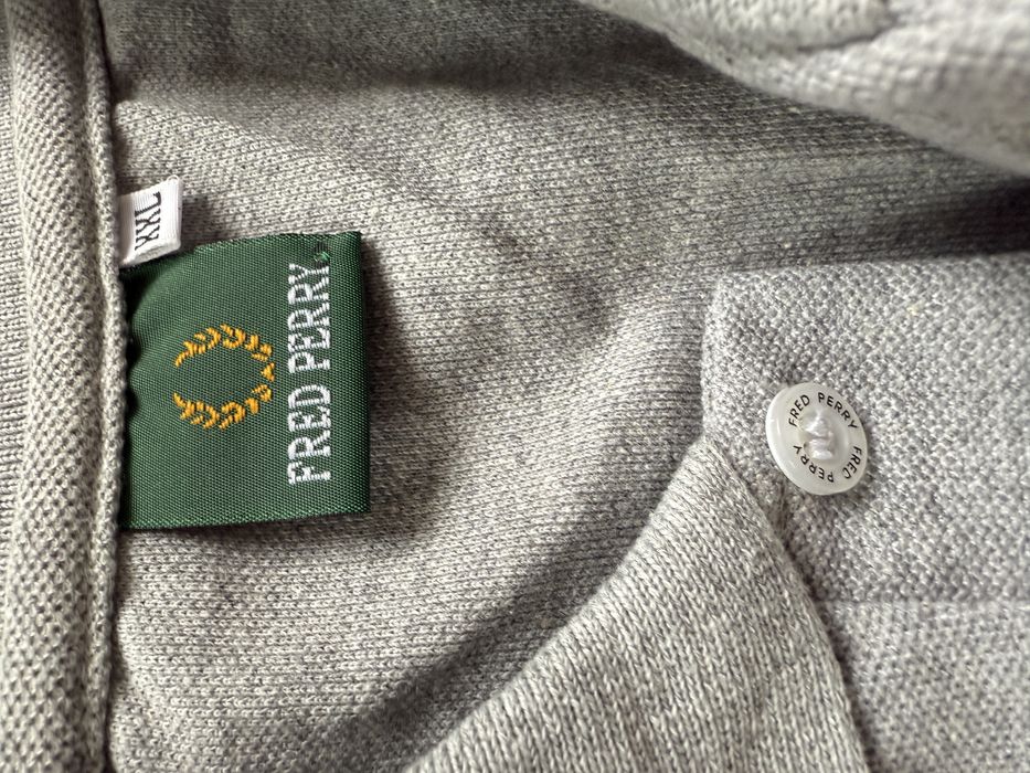 Tricou Polo FRED PERRY Gri Barbati | Marime XXL