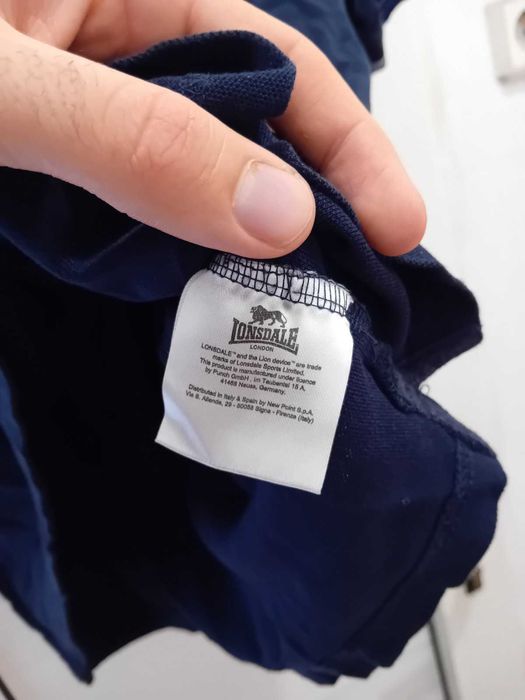 Оригинална фланелка с яка Lonsdale