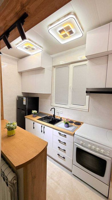 Чиланзар - 19кв 1/3/4, с евроремонтом, мебелью и техникой