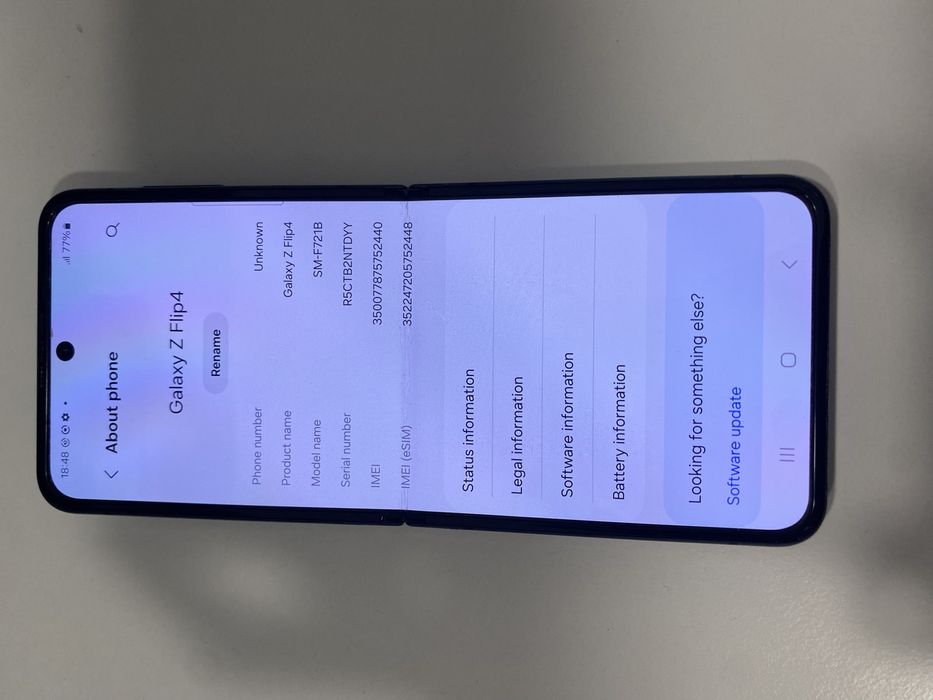 Samsung Galaxy Z Flip4 5G 128GB ID-uth455