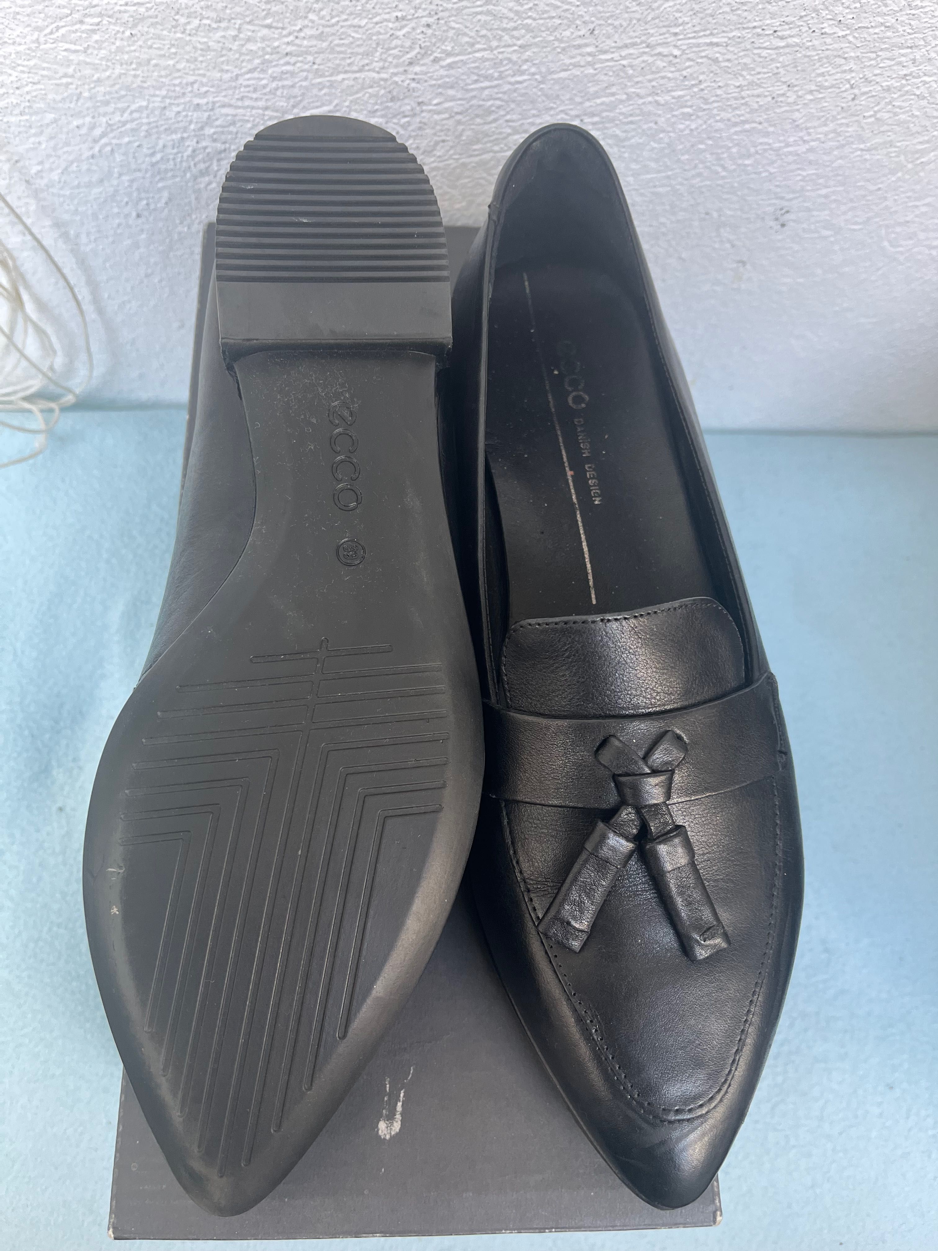 balerini  piele ECCO, noi, 39, 24.5 cm