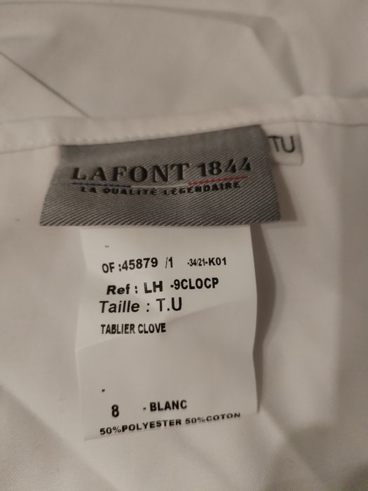 Sorț de bucătărie/măcelărie Lafont