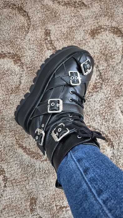 Ghete piele naturala