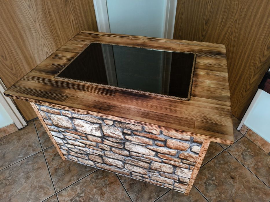 Masă de cafea oglindită