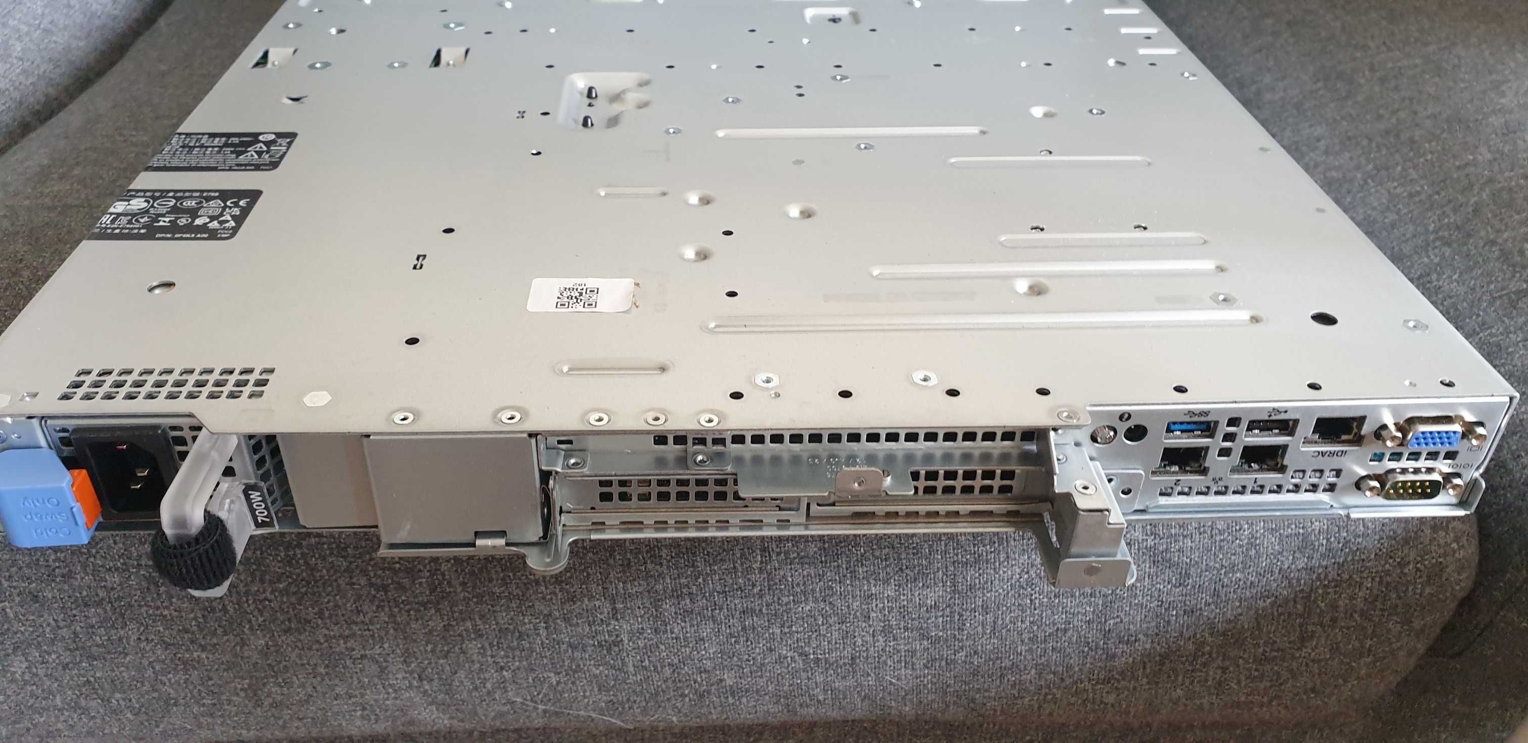 DELL PowerEdge R250 server 2TB Rack 1U Intel Xeon 2.6GHz 8 Core, 32 GB