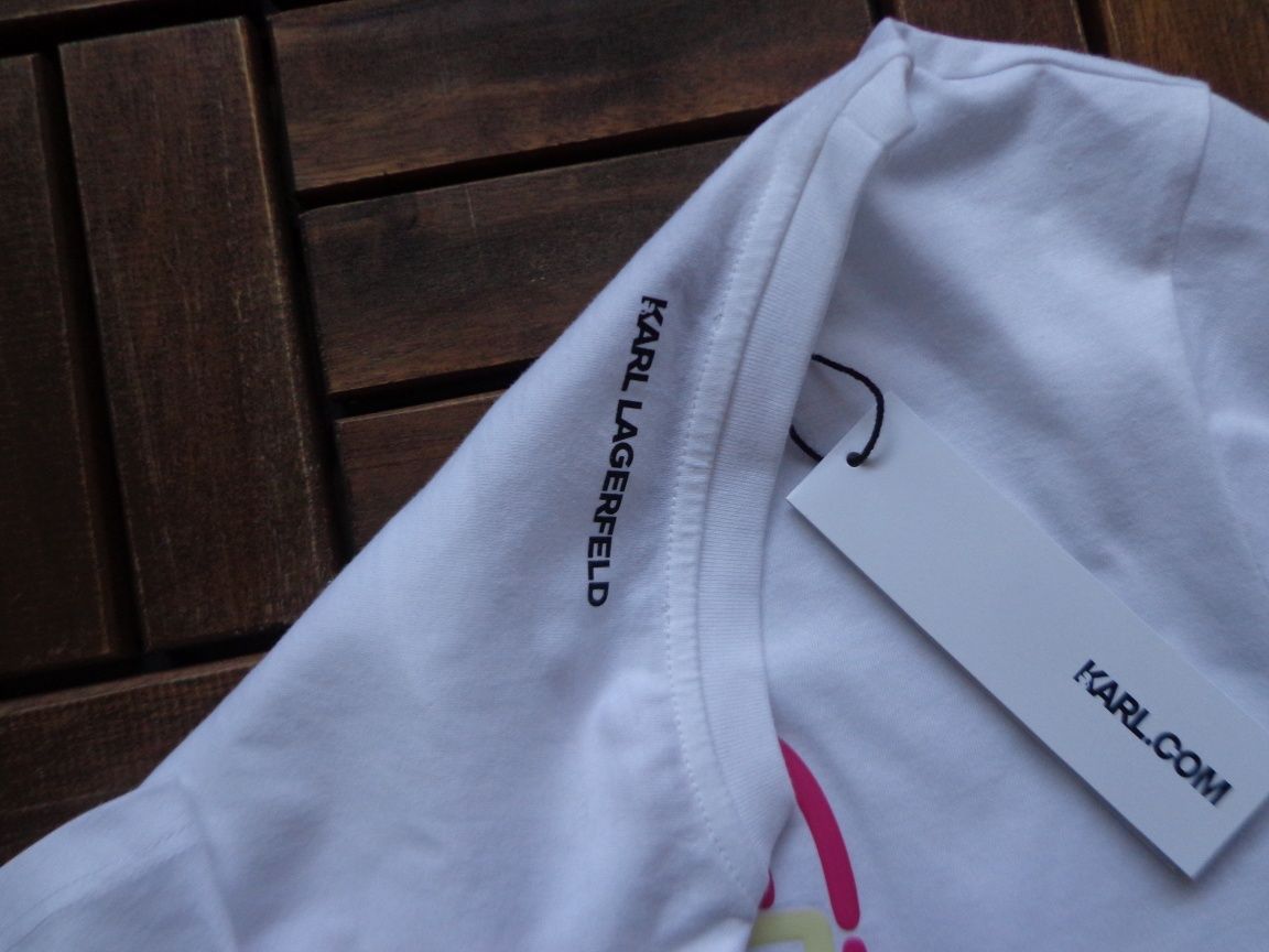 Дамска тениска Karl Lagerfeld Ikonik Outline 3D T-shirt