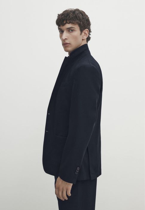 Costum Massimo Dutti, bleumarin