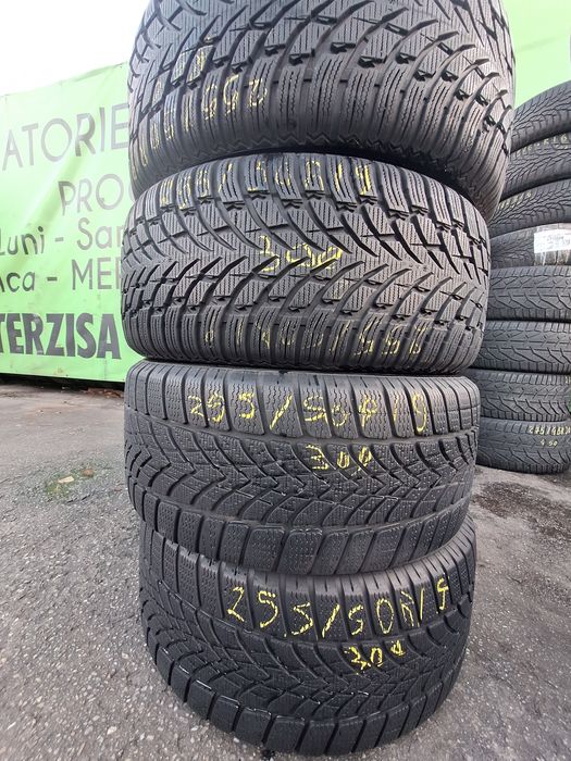4 anv iarna 255/50r19 Dunlop/Nokian Montaj Gratuit