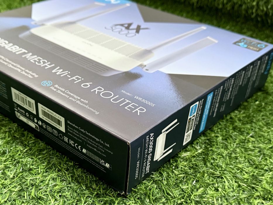 Роутер WiFi Cudy WR3000S OpenWRT