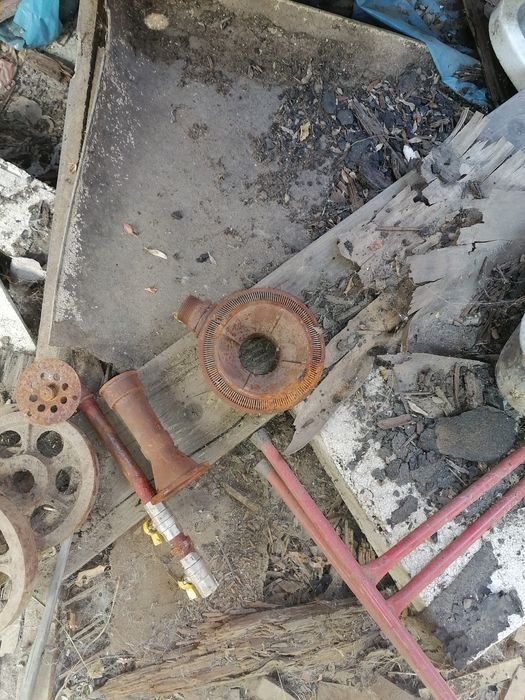 Arzător soba, mare din fonta