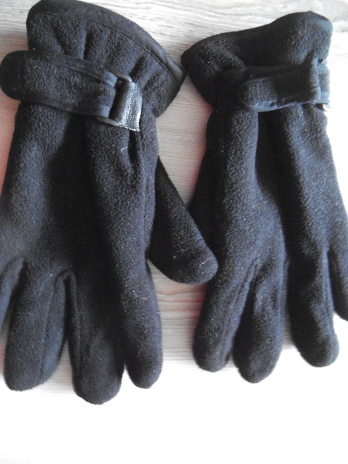 Черни ски ръкавици