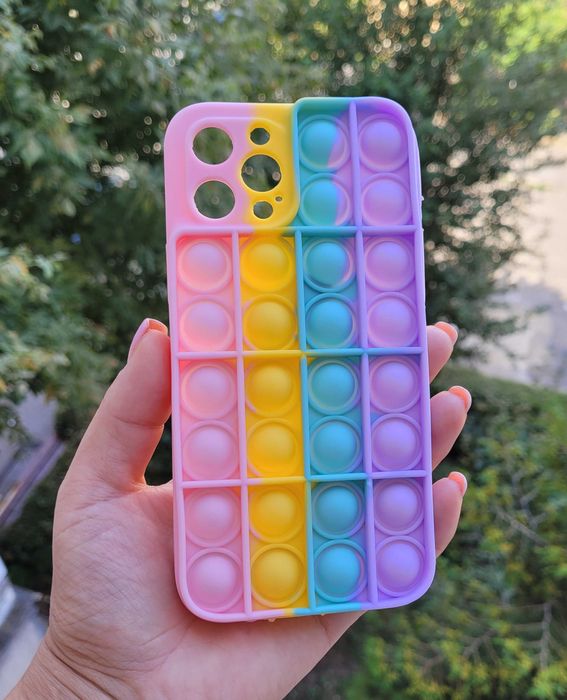 Husa telefon POP IT compatibil Iphone 7/8/XS Max / 11 /12 /12 Pro Max