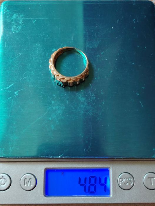 Златен пръстен "Ролекс" 14 карата 4.84 гр